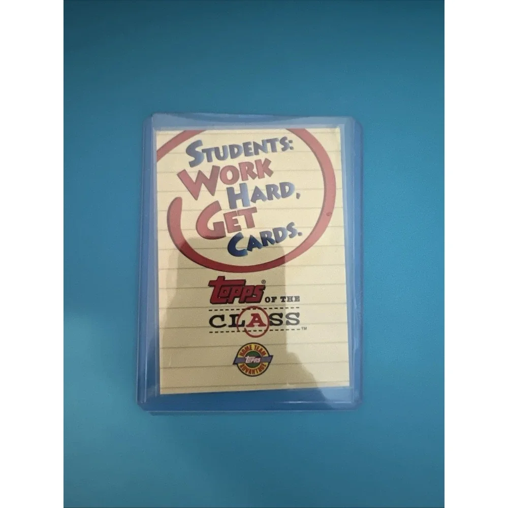 Students Work Hard Get Cards Topps Baseball Cards 2005